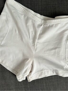 adidas White Women's Tennis Shorts